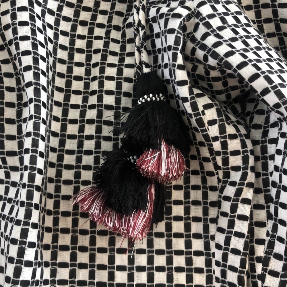 ANTHROPOLOGIE NWOT S TASSELED JOGGERS - Picture 4 of 6